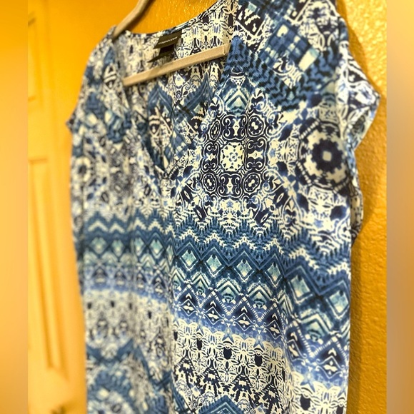 Cover2Cover Women’s Tassle Trim Poncho Patterned Sheer Swim Knee Length Cover-up - Picture 7 of 9